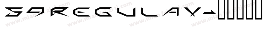 59 Regulav字体转换